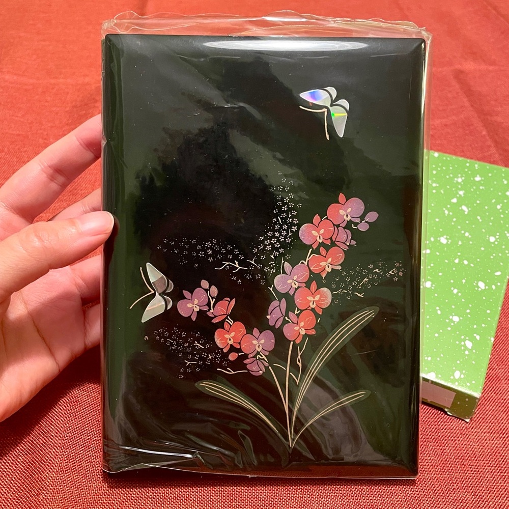 Vintage✨Japanese Lacquered Address Book